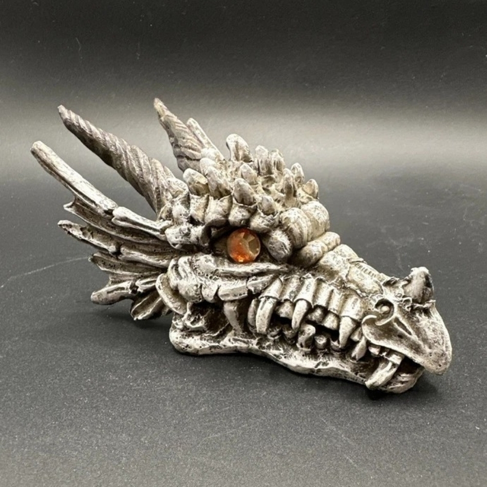 PENN-PLAX LARGE DRAGON SKULL GAZER AQUARIUM ORNAMENT